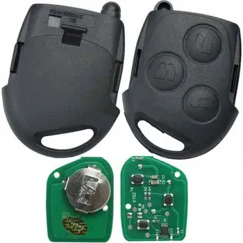 Autoklíč Náhradní obal klíče 3-tlačítkový, FORD, Frekvence 433 MHz