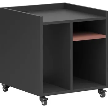 Policová skříň Skříň na tiskárnu s policemi na kancelářské dokumenty, mobilní