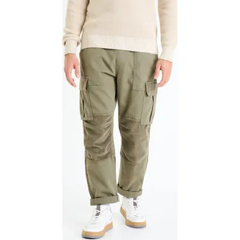 Pánské kalhoty Celio Kalhoty cargo Fovelour - Pánské Celio kaki 2580656
