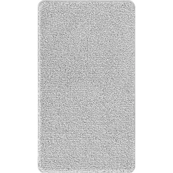 Koupelnová předložka Obdélníková koupelnová předložka šedá 70x120 cm Polyester Protiskluzová