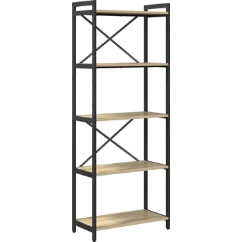 Knihovna vidaXL Knihovna Sonoma dub 60 x 30 x 155 cm kompozitní dřevo [868384]