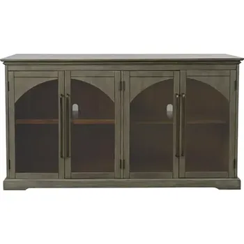 Komoda Komoda Avola 165 cm z masivu šalvějově šedá