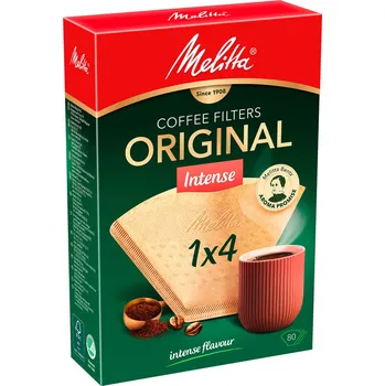 Příprava kávy filtry na kávu velikost 4 (80ks) MELITTA original Intense 0.19 Kg MTA MAXMIX Sklad14 824847 ( MTA MAXMIX Sklad14 )