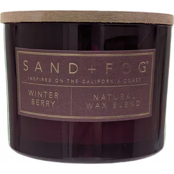 Svíčka Sójová vonná svíčka goji berry Sand + Fog