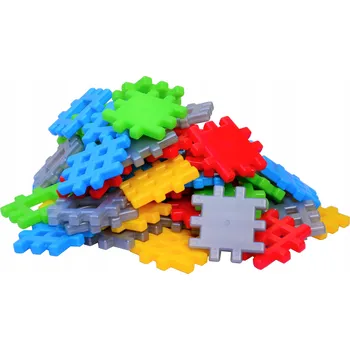 ostatní stavebnice STAVEBNÍ STAVEBNICE pro děti mini VAFLE SADA 72 DÍLŮ Adusie CZAKO