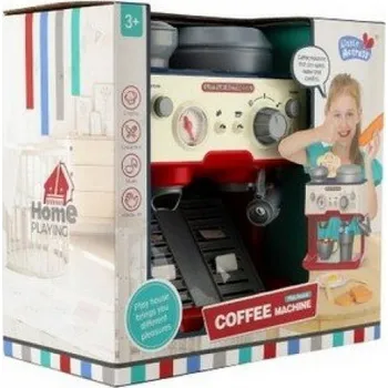 Hračka pro nejmenší iMex Toys Kávovar interaktivní se zvuky a párou