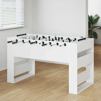 Příborník do zásuvky Fotbalový stůl 2 pcs Bílá 146,5 x 74 x 85 cm kompozitní dřevo