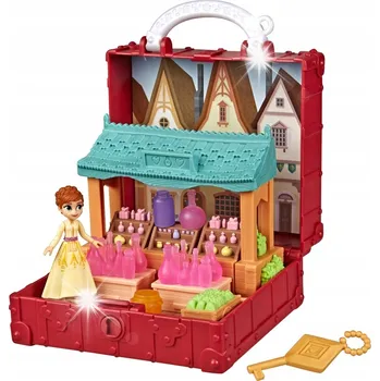 Panenka LEDOVÉ KRÁLOVSTVÍ FROZEN 2 SADA POP ADVENTURES OBCHŮDEK ANNY + PANENKA ANNA E7080
