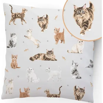 Povlak na dekorativní polštářek POVLAK NA POLŠTÁŘ 40x40 BAVLNA ZIP VZORY!