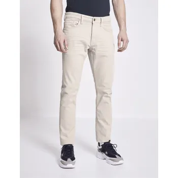 Pánské oblečení Pánské kalhoty Celio Celio bílá | krémová 1817673