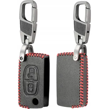 Autoklíč Pouzdro na klíče PEUGEOT - kůže