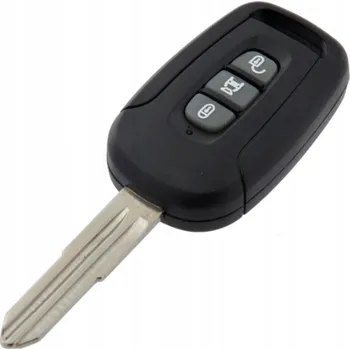 Autoklíč Náhradní obal klíče 3-tlačítkový, CHEVROLET (DWO5) Frekvence 433 MHz + Transpondér