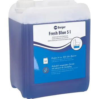 Příslušenství ke karavanu Sanitární WC kapalina Fresh Blue 5 litrů
