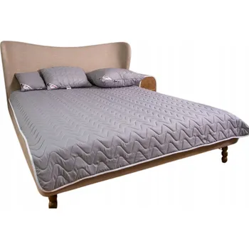 Prostěradlo PŘIKRÝVKA LETNÍ ŠEDÁ LEHKÁ 160x200, ANTI-ALERGICKÁ a PRUŽNÁ, VÝROBEK POLSKÝ