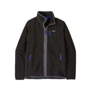 Pánská softshellová bunda Patagonia Retro Pile Jacket Men Black w/Forge Grey černá M