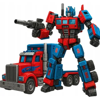 ostatní stavebnice STAVEBNICE KREATIVNÍ AUTOROBOT AUTO 2v1 NÁKLADNÍ AUTOMOBIL 67062