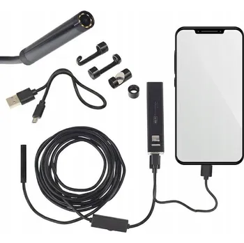 Bezpečnostní kamera INSPEKČNÍ KAMERA ENDOSKOP HD WiFi ANDROID iOS
