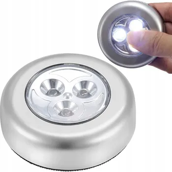 Lampička Bezdrátová dotyková lampička samolepicí Stick Touch 3 LED do skříně