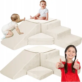 ostatní stavebnice POLSKÝ SADA 4 VELKÝCH PĚNOVÝCH BLOKU VELINDA Dětské Hřiště PRO DĚTI