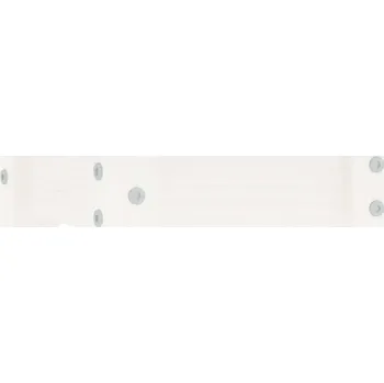 Konferenční stolek Bílý konferenční stolek z masivního borovicového dřeva 35 x 35 cm