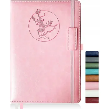 Zápisník Sada různých sešitů A5. Zápisník A5, 256 STRAN, 100 G/M2, TVRDÉ DESKY, ZELENÝ, 256 listů