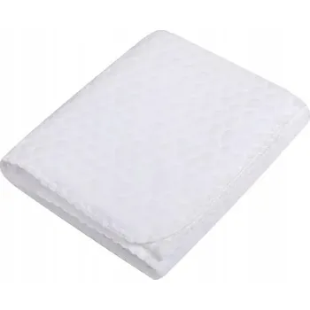 Dětská deka Dětská deka Duet Baby 80 x 90 cm, bílá, geometrický vzor