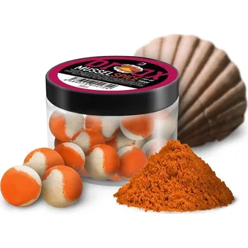 Boilies Delphin Pop Up Nástraha BreaX Pop Mušle Koření 50g Hmotnost: 50g, Průměr: 16mm