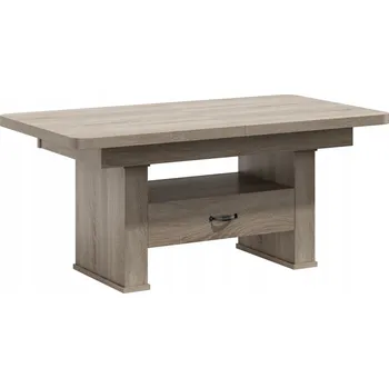 Konferenční stolek Konferenční stolek Shop Kinga oválný 65 x 125 x 55 cm, dub lanýžový