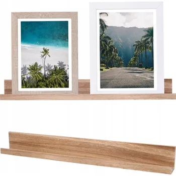 police Police MDF deska Cadro 58 x 6 cm dub sonoma světlá