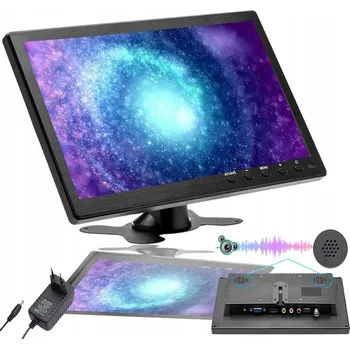 Monitor LCD MONITOR DO AUTA 10.1'' MINI TV POČÍTAČ + HDMI KABEL + DÁLKOVÉ OVLÁDÁNÍ