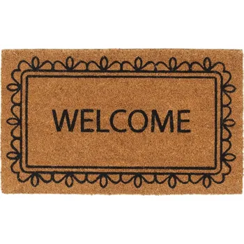 Rohožka Hotová kokosová rohožka venkovní 45 x 75 cm