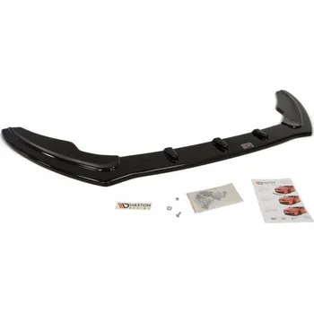 Nárazník Maxton Design spoiler pod přední nárazník pro Ford Fiesta Mk7 Facelift, černý lesklý plast ABS