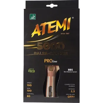 Pingpongová pálka Pálka na stolní tenis Atemi 5000 Pro anatomická