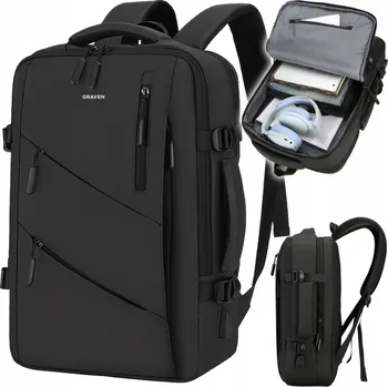 Městský batoh Batoh voděodolný s prostorem pro notebook do letadla