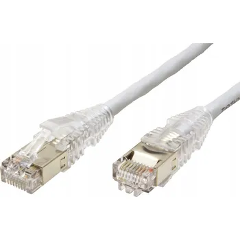 Síťový kabel Patchcord S/UTP Cat5e RJ45 / RJ45 1 m šedý