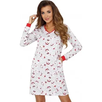 Dámská noční košile Donna Dámská noční košile Teddy barevná Barva: barevné, Velikost: XL