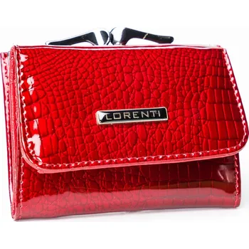 Lorenti dámská peněženka z pravé kůže červená