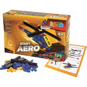 ostatní stavebnice STAVEBNICE KREATIVNÍ ROTO START AREO HELIKOPTÉRA 125 dílů