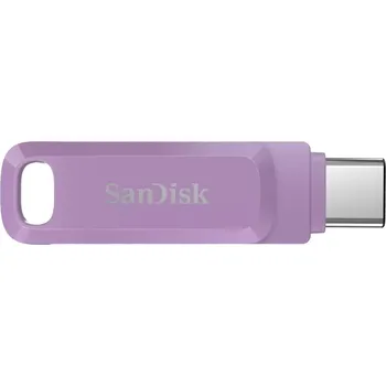 USB flash disk SanDisk Ultra Dual Go 128GB fialový SDDDC3-128G-G46L