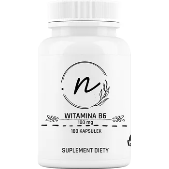 NaturePRO Vitamin B6 Pyridoxin 100 mg 180 kapslí