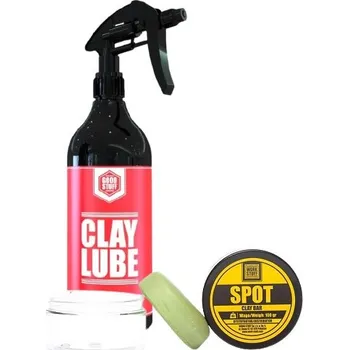 Auto-moto Work Stuff Spot Clay Kit - sada pro dekontaminaci laku, středně tvrdý clay