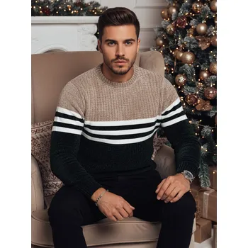 Pánský svetr Pánský svetr Dstreet WX2231z Barva: Zelená, Velikost: M