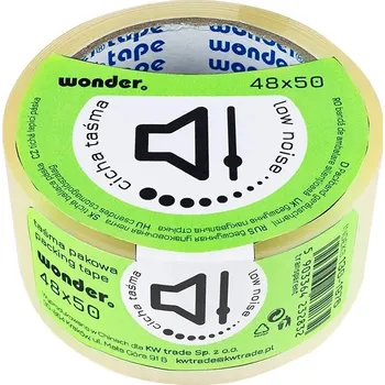 Balicí páska Wonder průhledná, šířka 48 mm, délka 50 m, 1 ks