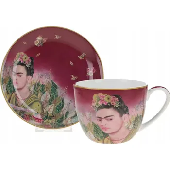 Šálek s podšálkem - Kahlo, autoportrét CARMANI