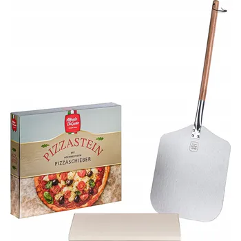 Pizza kámen Kámen na pizzu s lopatkou Alfredo 137570, 30x38 cm