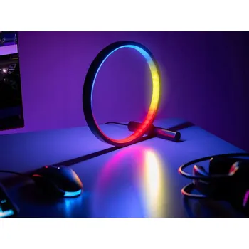 Dekorativní svítidlo DEKORATIVNÍ RGB LAMPA TRACER AMBIENCE SMART CIRCLE DÁLKOVÝ OVLADAČ TUYA SMART