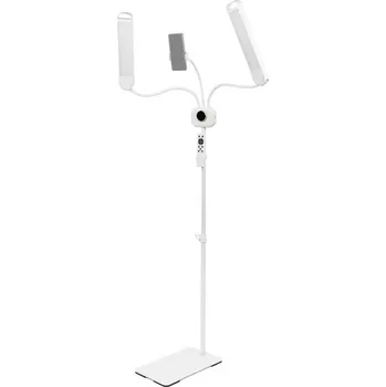 LED kosmetická lampa MITOYA LUMERA 3000-6000K na stativu [bílá]