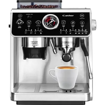 Kávovar Páčkový kávovar Catler ES910 DVOJITÝ SYSTÉM THERMOBLOCK 2800W S MLÝNKEM