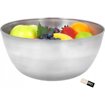 Kovová kuchyňská miska na ovoce, salát, koláč chipsy Ø19 cm