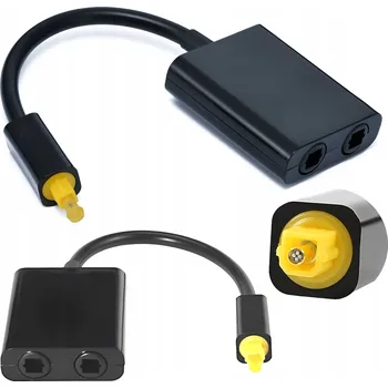 IP kamera Toslink splitter 1x2 optický kabel t-rozdělovač audio optical ARTHON 3C4-01-54